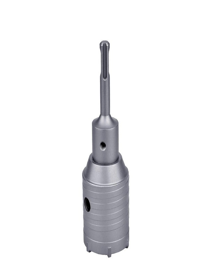 UpToDateTools 40mm / 1-4/7 inch Concrete Hole Saw with 110mm SDS Plus Shank Connecting Rod, Tungsten Carbide Teeth Cement Hole Saw for Cement Brick Concrete Stone Wall - Image 1